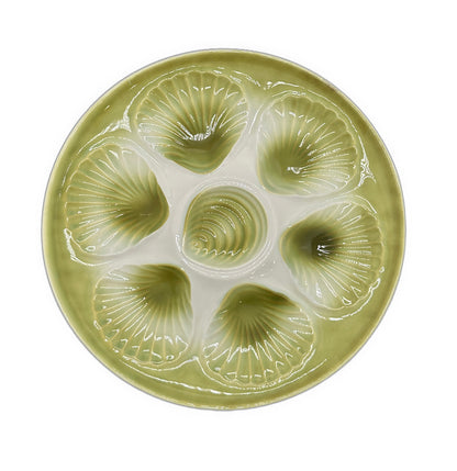 Vintage French Oyster Plate